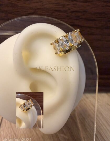 Ear cuff con cristales